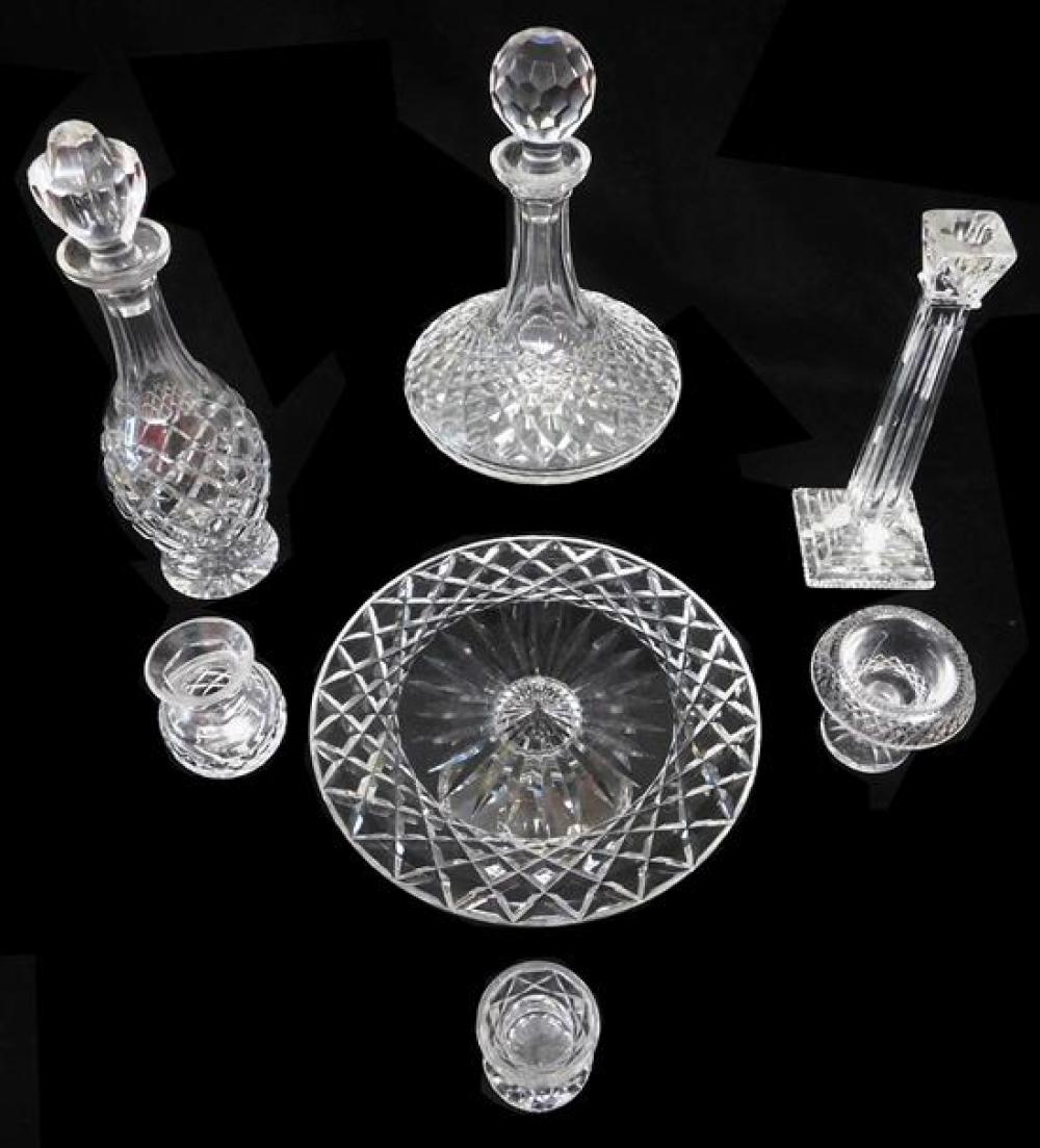 GLASS: WATERFORD, ETC., SEVEN