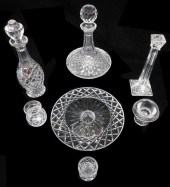 GLASS: WATERFORD, ETC., SEVEN