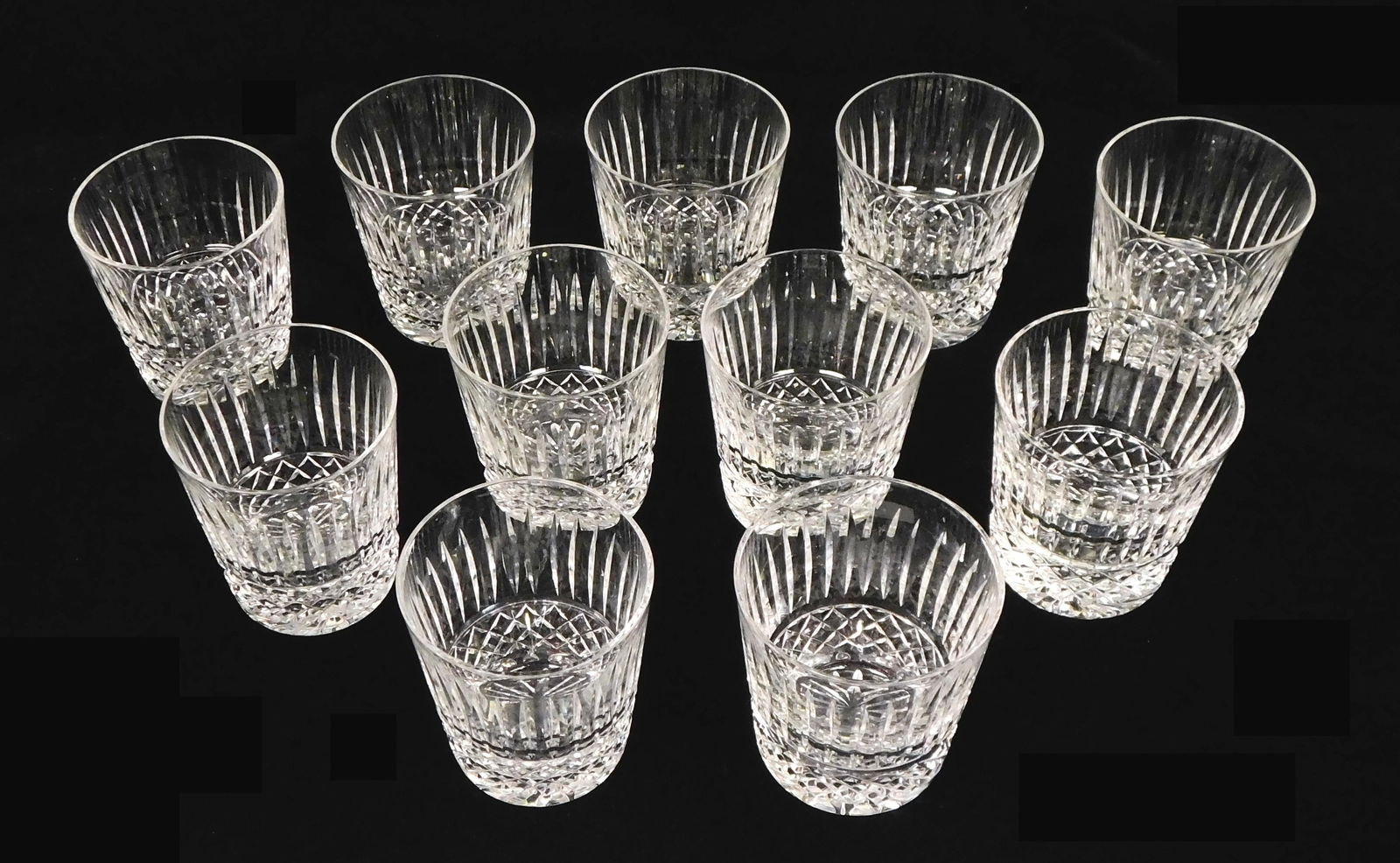 GLASS: WATERFORD "MAEVE" PATTERN