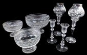 GLASS: WATERFORD, SEVEN SIGNED