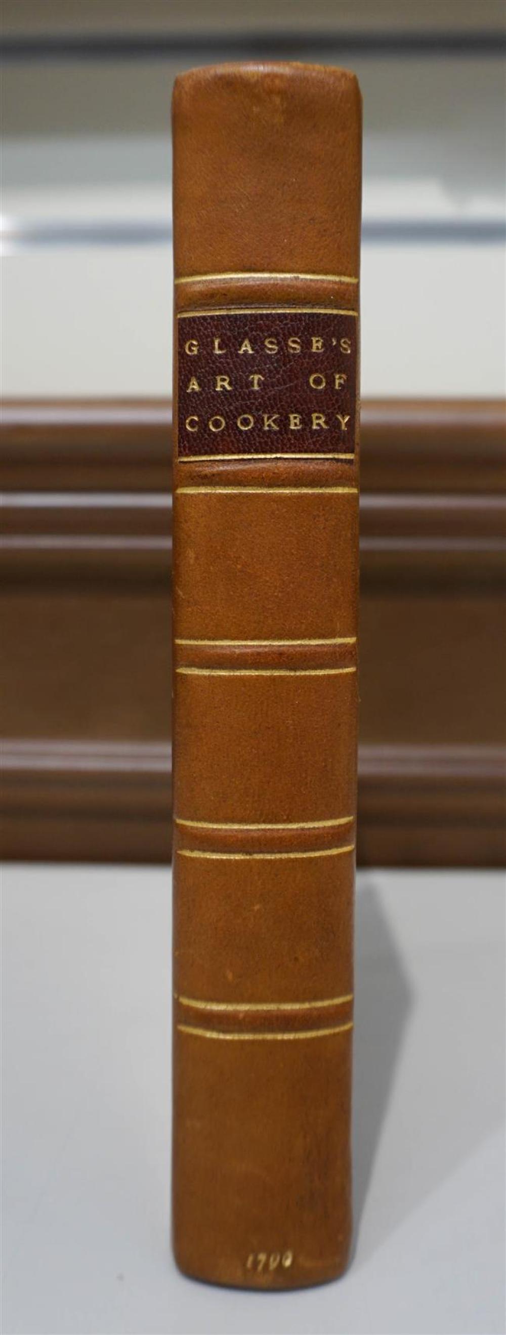 GLASSE'S, THE ART OF COOKERY,