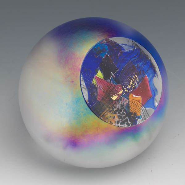 GLASSHOUSE STUDIO PAPER WEIGHT 5" x
