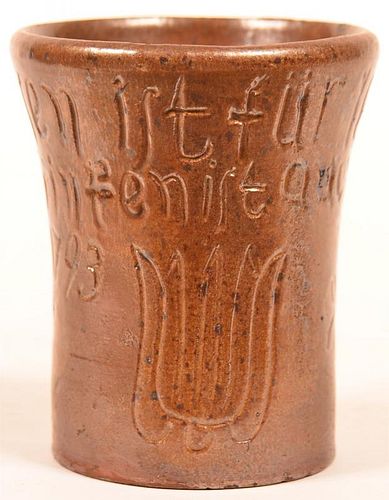 GLAZED AND SGRAFITTO REDWARE