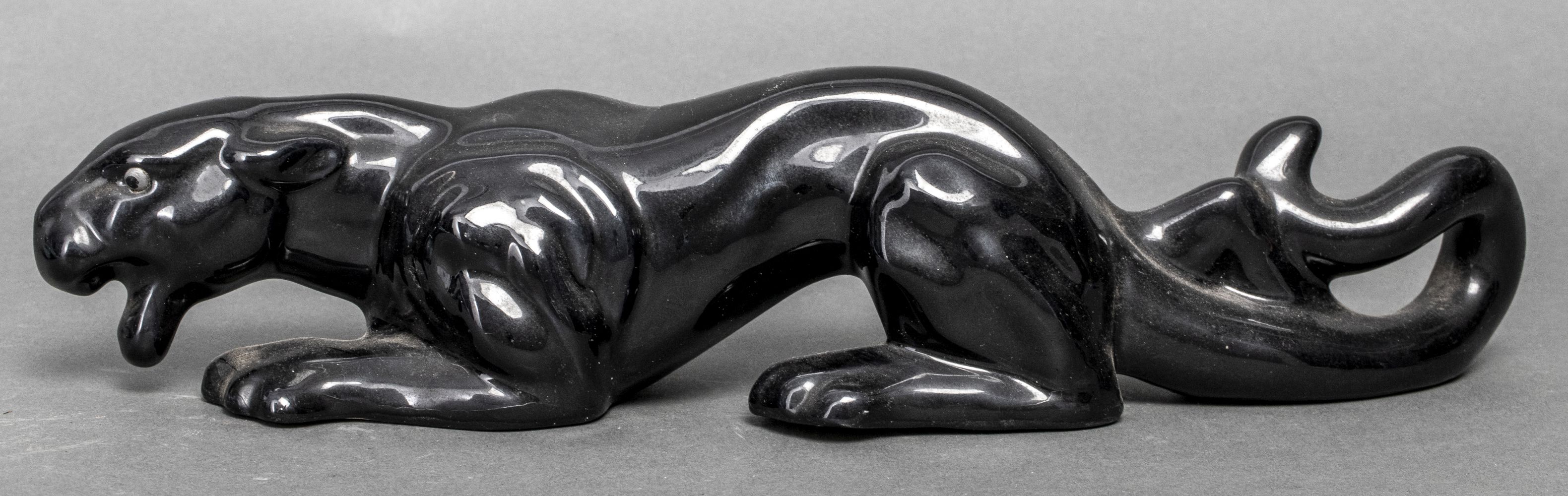 GLAZED CERAMIC MODEL OF A