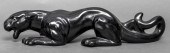 GLAZED CERAMIC MODEL OF A PROW