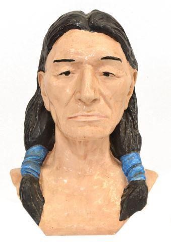 GLAZED CERAMIC NATIVE AMERICAN