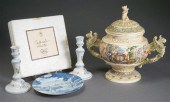 GLAZED CERAMIC POKAL, A DELFT
