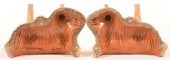 GLAZED EARTHENWARE LAMB FORM C