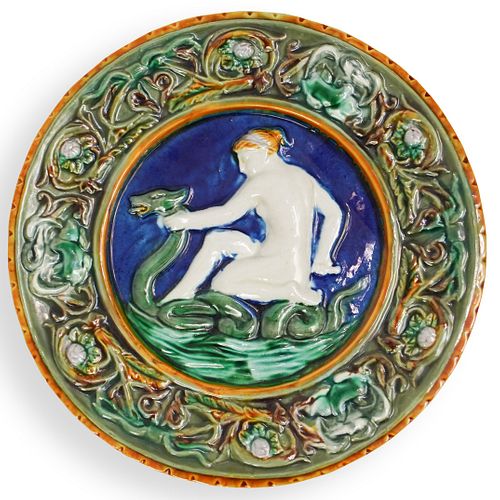 GLAZED MAJOLICA PORCELAIN
