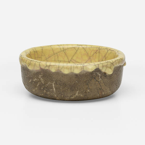Glen Lukens. Low bowl. c. 1940,