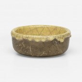 Glen Lukens. Low bowl. c. 1940