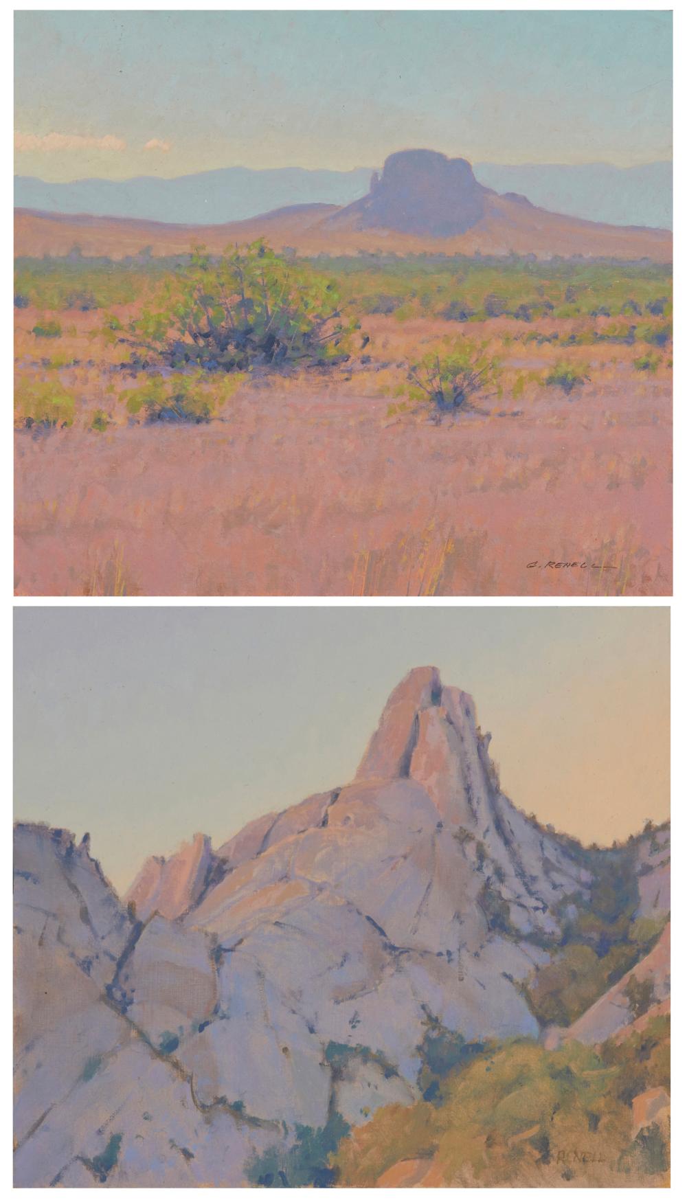 GLENN RENELL (B. 1947)Glenn