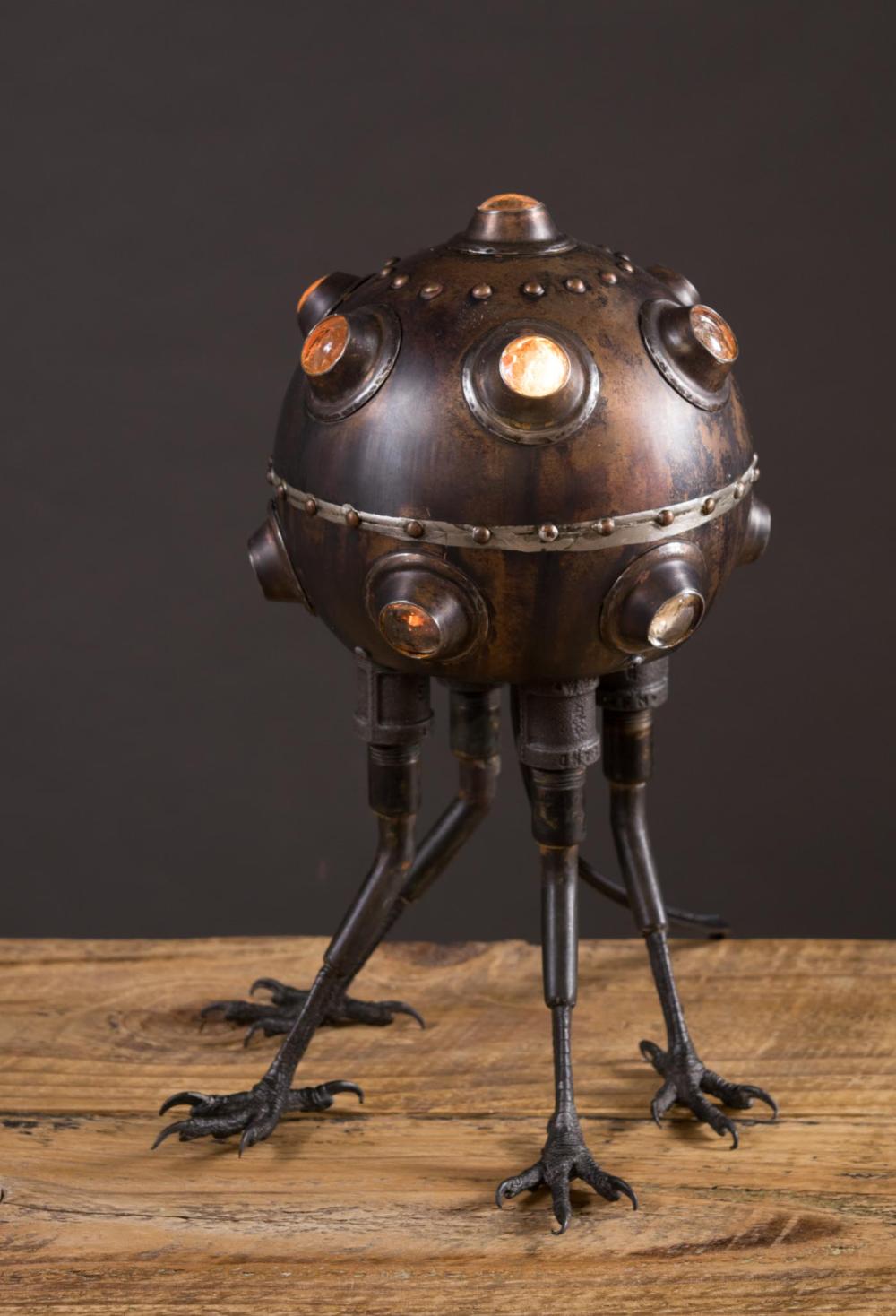GLENN SCHEUBREIN METAL TABLE