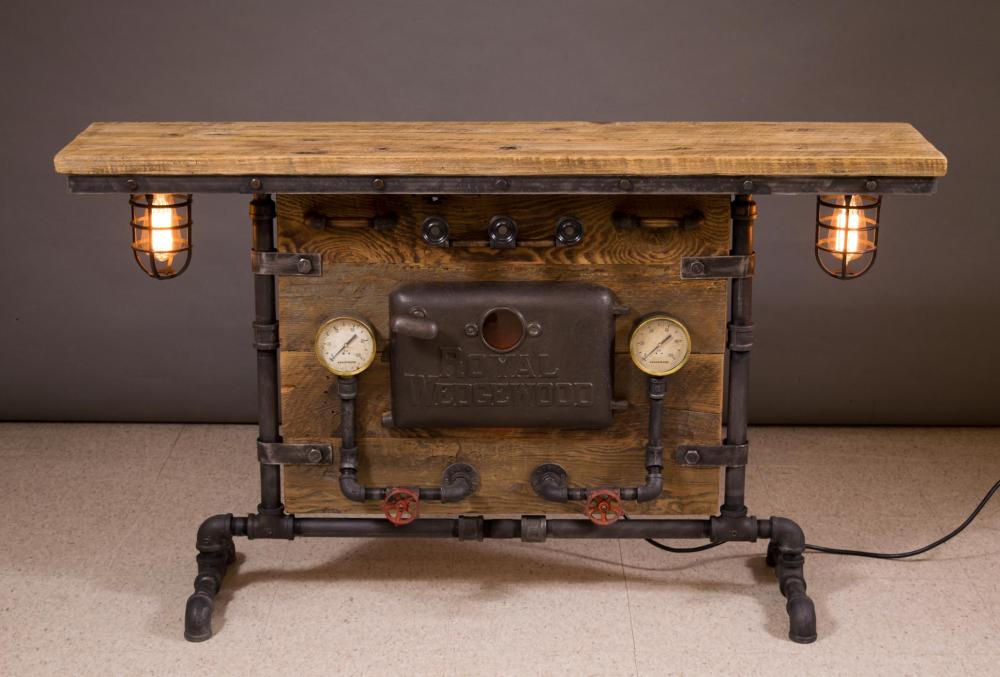 GLENN SCHEUBREIN STEAMPUNK SOFA/