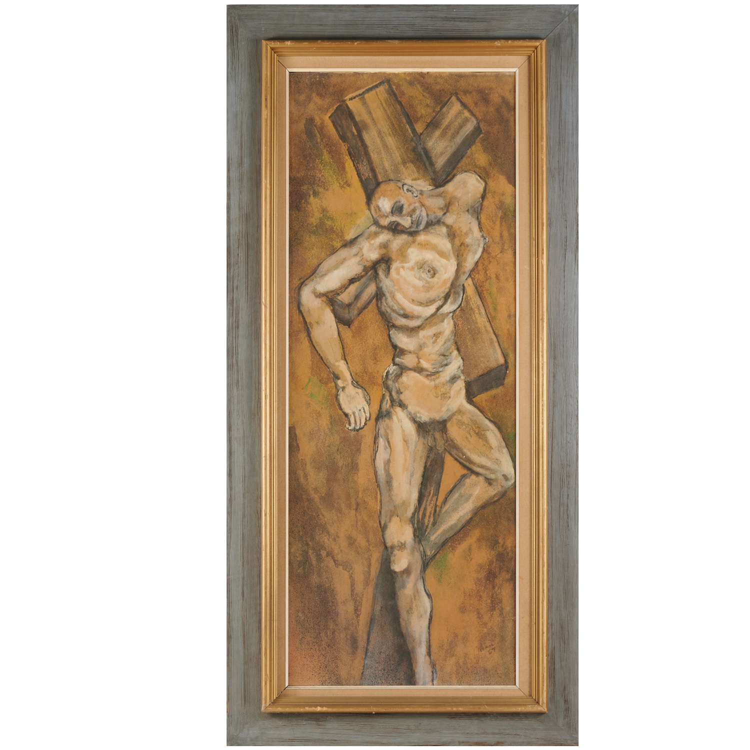 GLENN SMITH, CRUCIFIXION PAINTING