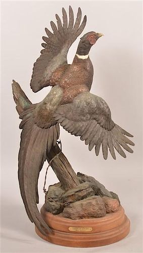 GLENN SWANSON BRONZE RING-NECK
