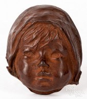 GLENNA GOODACRE, BRONZE MASK O