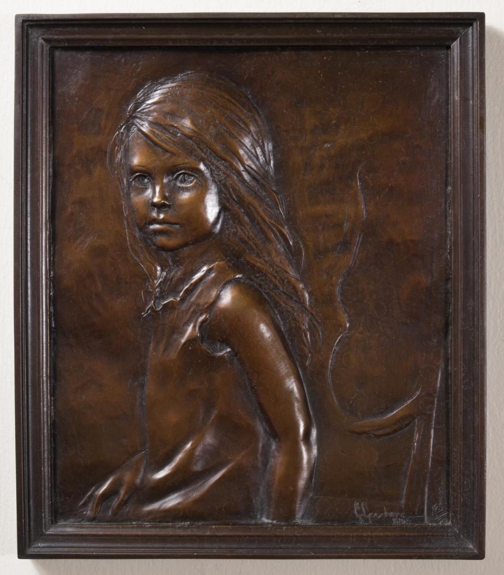 GLENNA M. GOODACRE BRONZE WALL