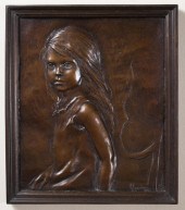 GLENNA M. GOODACRE BRONZE WALL
