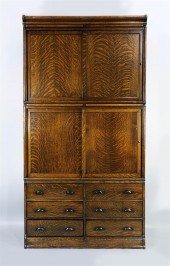 GLOBE FOUR PART STACKED OAK CA