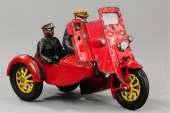 GLOBE MOTORCYCLE AND SIDECAR W