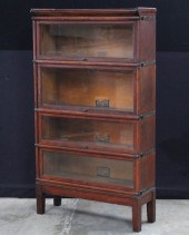 GLOBE WERNICKE MAHOGANY BARRIS