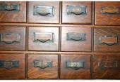 Globe Wernicke Mission oak fil