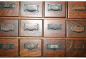 Globe Wernicke Mission oak fil