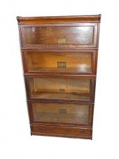 GLOBE WERNICKE OAK STACK BOOKC