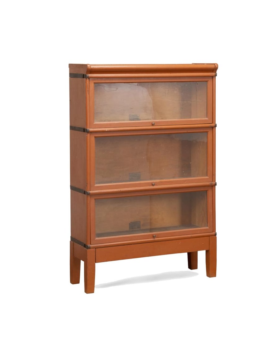 GLOBE-WERNICKE OCHRE PAINTED