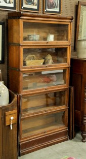GLOBE-WERNICKE STACKED BOOKCAS