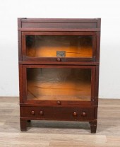 GLOBE-WERNICKE TWO STACK BARRI
