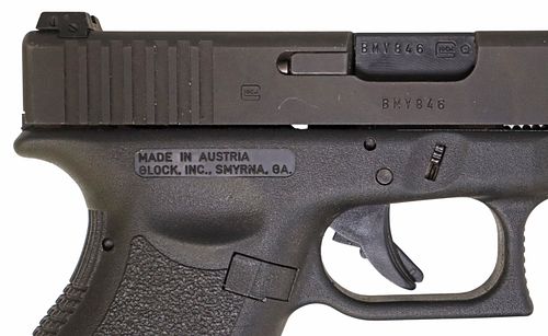 GLOCK MODEL 27, GEN 3 PISTOL, .40