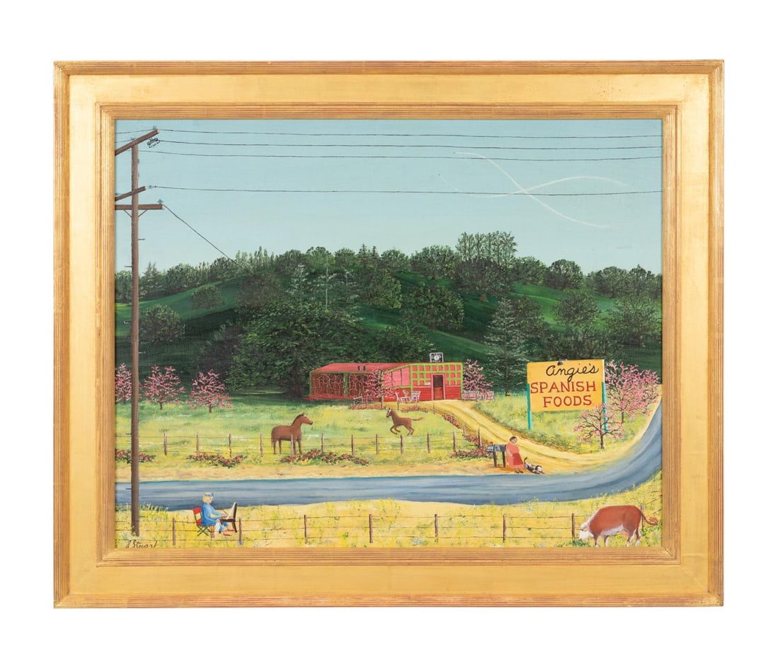 GLORIA STUART MODERN GENRE SCENE