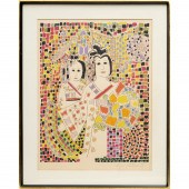 GLORIA VANDERBILT, LITHOGRAPH