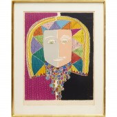 GLORIA VANDERBILT, LITHOGRAPH