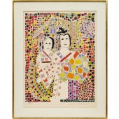GLORIA VANDERBILT, LITHOGRAPH