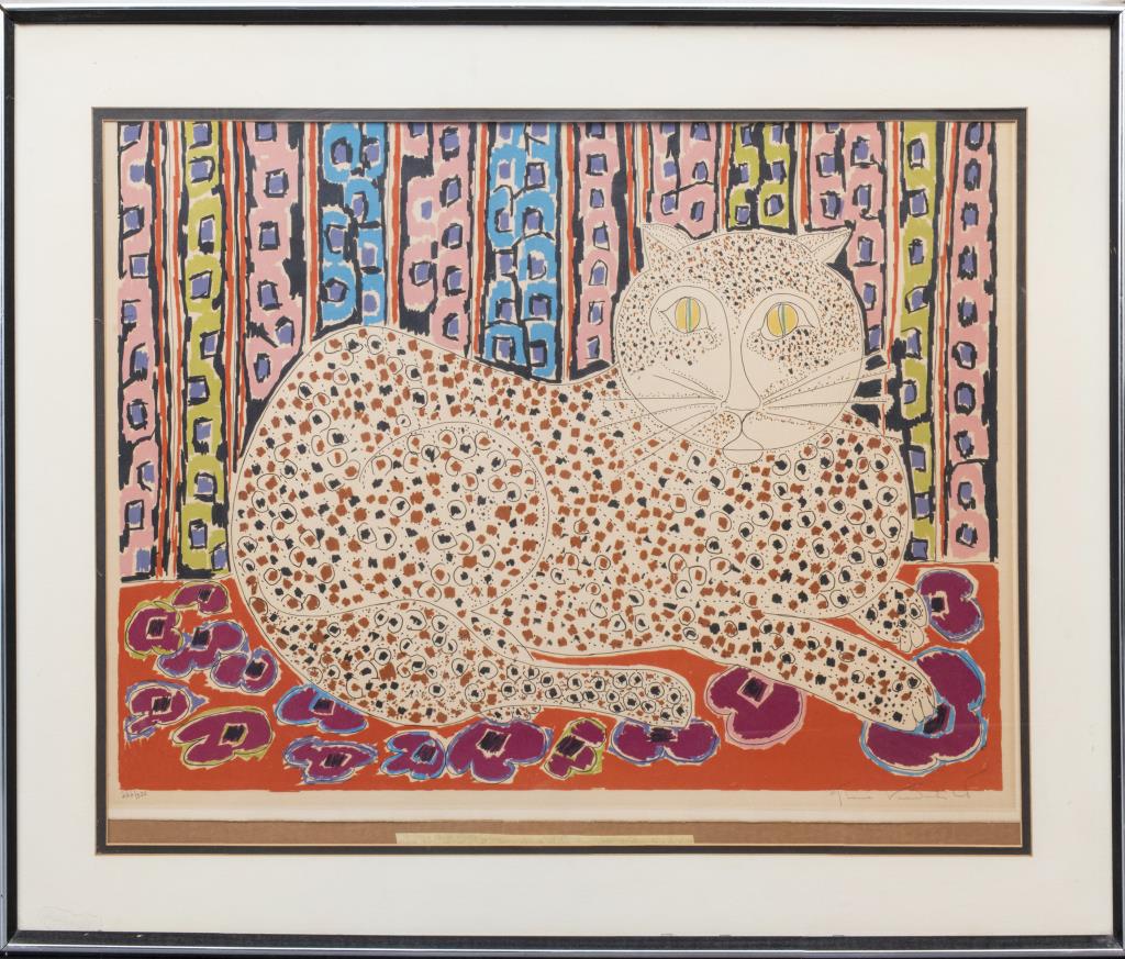 GLORIA VANDERBILT "SPECKLED CAT"