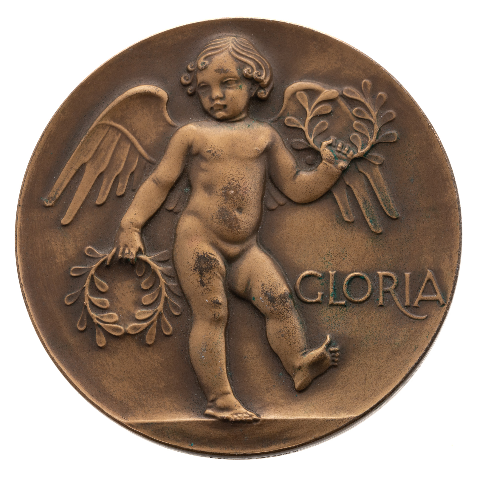 GLORIA/FAMA MEDAL BY CARL JENNEWEIN