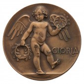 GLORIA/FAMA MEDAL BY CARL JENN