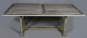 GLOSTER TEAK PATIO DINING TABL