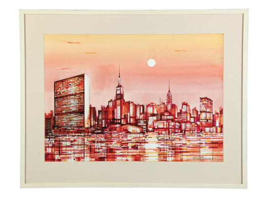 GLOW OF THE CITY (II) BY VIKTOR