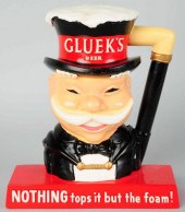 Gluek's Beer Advertising Figur