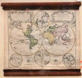 G.M. LOWITZ HAND COLORED MAP E