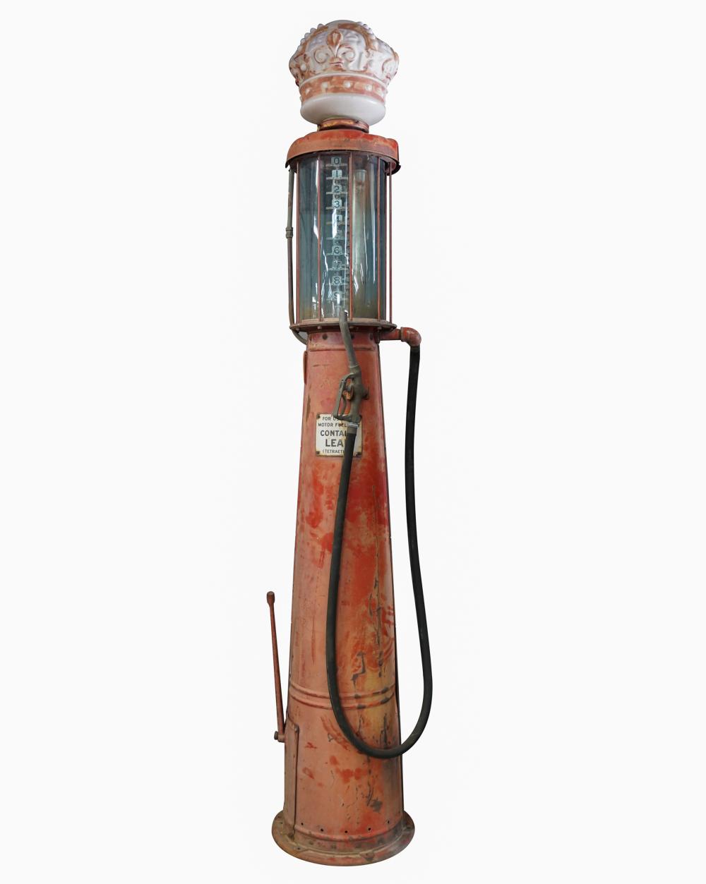 GNB GAS PUMPgas handle inscribed