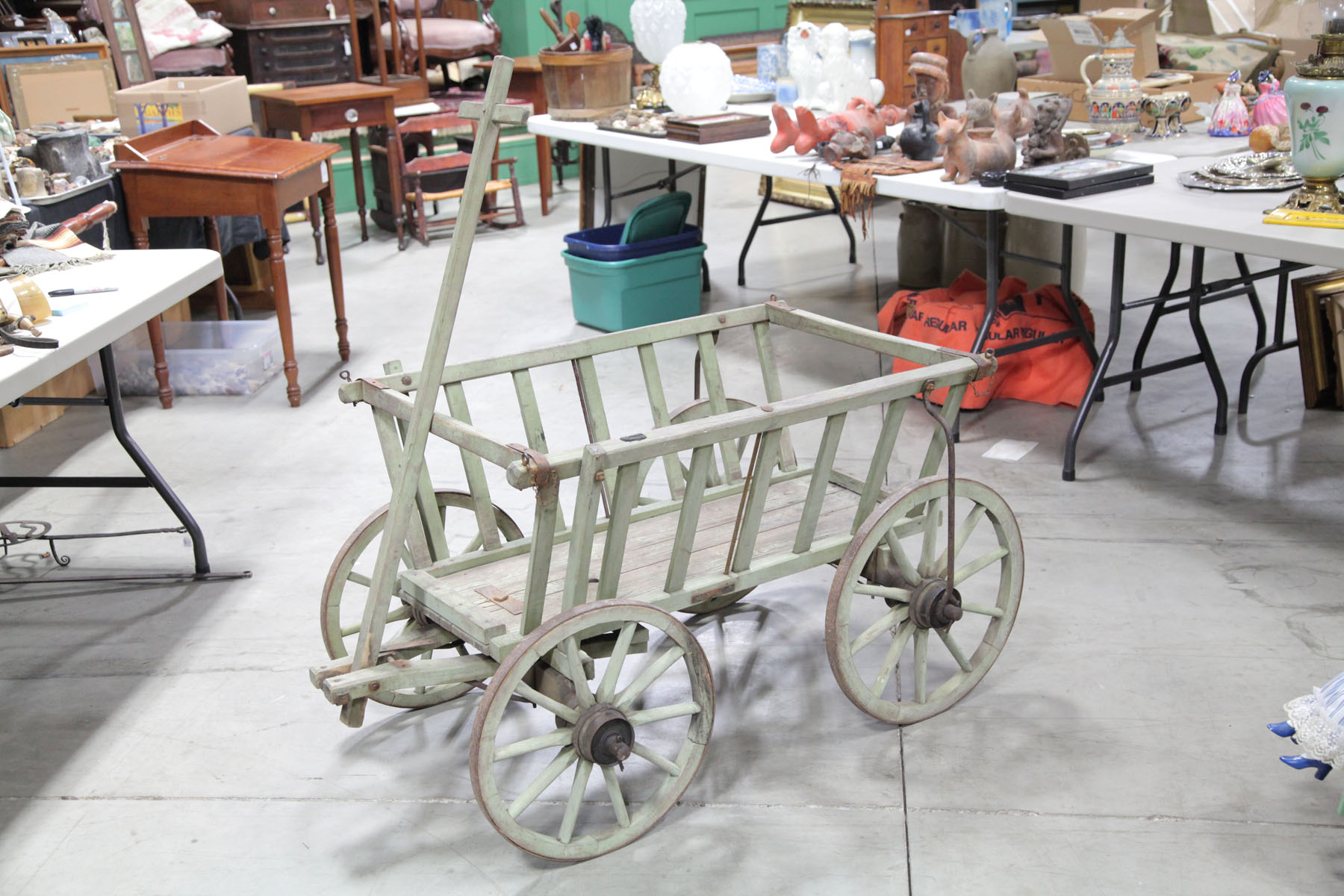 GOAT CART.  American  late 19th