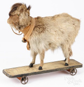 GOAT ON PLATFORM PULL TOY<br>G