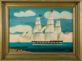 GODFREY OIL ON MASONITE "CLIPP