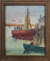 GODFREY VINTAGE MINIATURE OIL