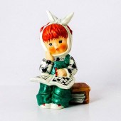 GOEBEL FIGURINE, FOUR LETTER W